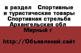  в раздел : Спортивные и туристические товары » Спортивная стрельба . Архангельская обл.,Мирный г.